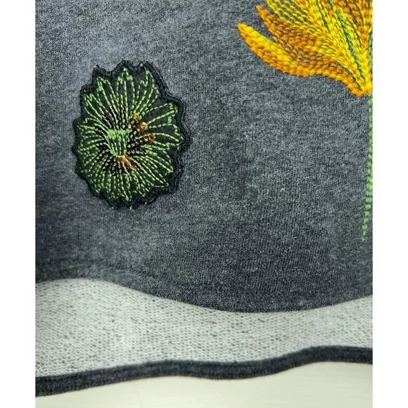 Zara Collection Embroidered Sweatshirt - Picture 3 of 10